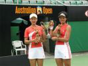 图文-网球突破回顾孙胜男詹咏然澳网青少年组夺冠